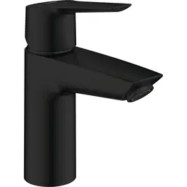 Grohe Mitigeur de Lavabo Monocommande Start Noir Mat Taille S avec Économie d'Eau jusqu'à 50% - Bec Confortable et Finition Résistante
