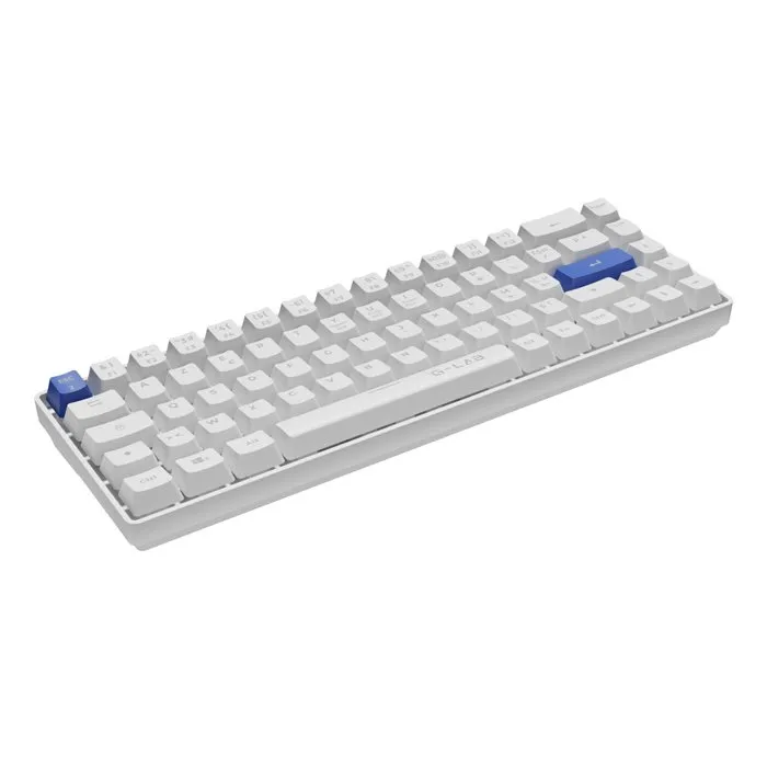 The G-Lab KEYZ HYDROGEN Clavier Gamer 60% Blanc The G-Lab KEYZ HYDROGEN Clavier Gamer 60% Blanc
