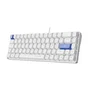 The G-Lab KEYZ HYDROGEN Clavier Gamer 60% Blanc