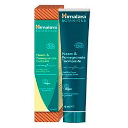 HIMALAYA Dentifrice Botanique Neem & Grenade 75 ml ECOCERT