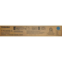 Toshiba 6AJ00000235 - Cartouche de toner cyan T-FC425EC / TFC425EC pour imprimante