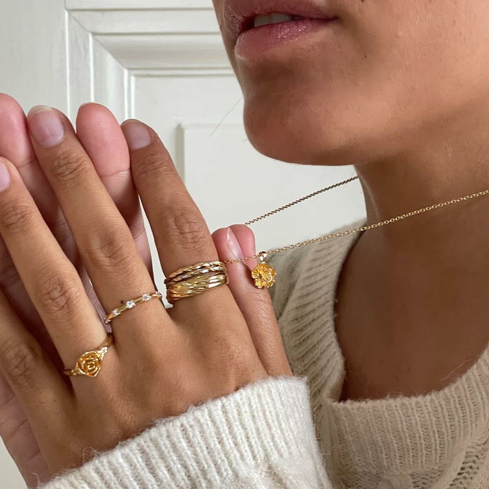 Bague Femme 24KAE 124142Y/54 Doré 14