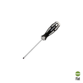 WOLFPACK LINEA PROFESIONAL Tournevis plat estampé Acier S2 0,8 x Ø 4,0 x 100 mm
