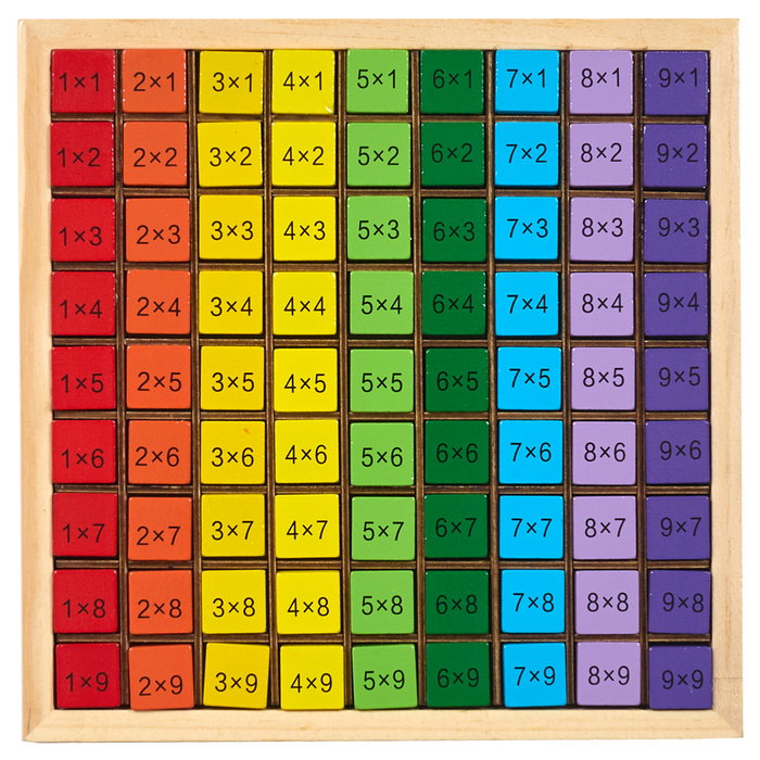 Jeux 2 momes Jeu de multiplier en bois Montessori