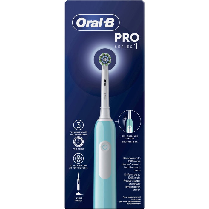 Oral-B Pro 1 Cross Action Bleu Caraïbe