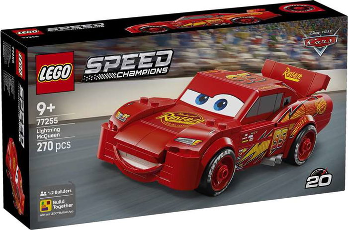 LEGO Speed Champions Flash McQueen, 270 pièces LEGO Speed Champions Flash McQueen, 270 pièces