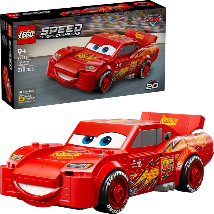 LEGO Speed Champions Flash McQueen 77255 - Jouet Voiture Rouge - 270 pièces LEGO Speed Champions Flash McQueen 77255 - Jouet Voiture Rouge - 270 pièces
