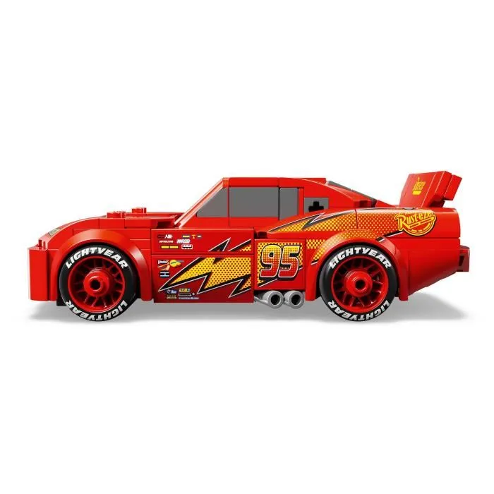 Lego 77255 Speed Champions Flash McQueen, Jouet de Construction Voiture Rouge, Célébration 20e Anniversaire du Film Disney Pixar Cars, pour Enfants dès 9 Ans