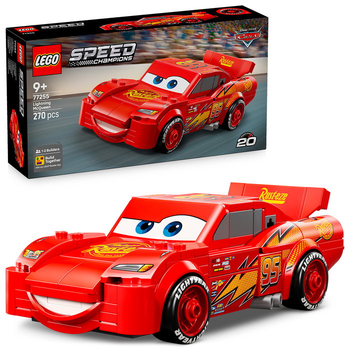 LEGO Speed Champions Flash McQueen, 270 pièces LEGO Speed Champions Flash McQueen, 270 pièces