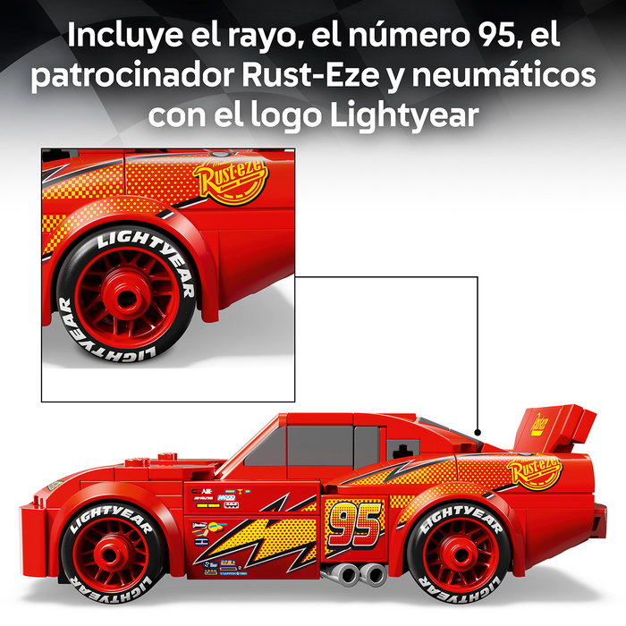 LEGO Speed Champions Flash McQueen, 270 pièces LEGO Speed Champions Flash McQueen, 270 pièces