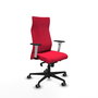 Piqueras Y Crespo Fauteuil Albacete, Mécanisme Synchrone, Rouge