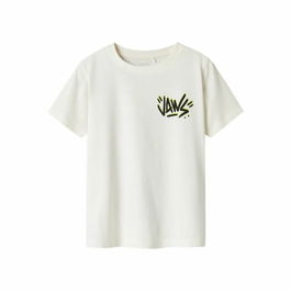 T shirt à manches courtes Enfant Name It Nkmmakai Jaws Nreg Box Sky