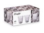 Vivalto Verre Diamant Gris 270 ml 8x10x8 cm (Set de 24)
