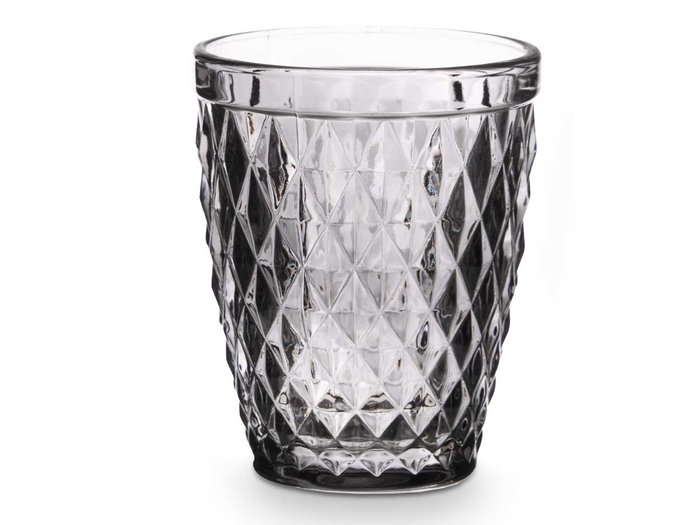 Vivalto Verre Diamant Gris 270 ml 8x10x8 cm (Set de 24)