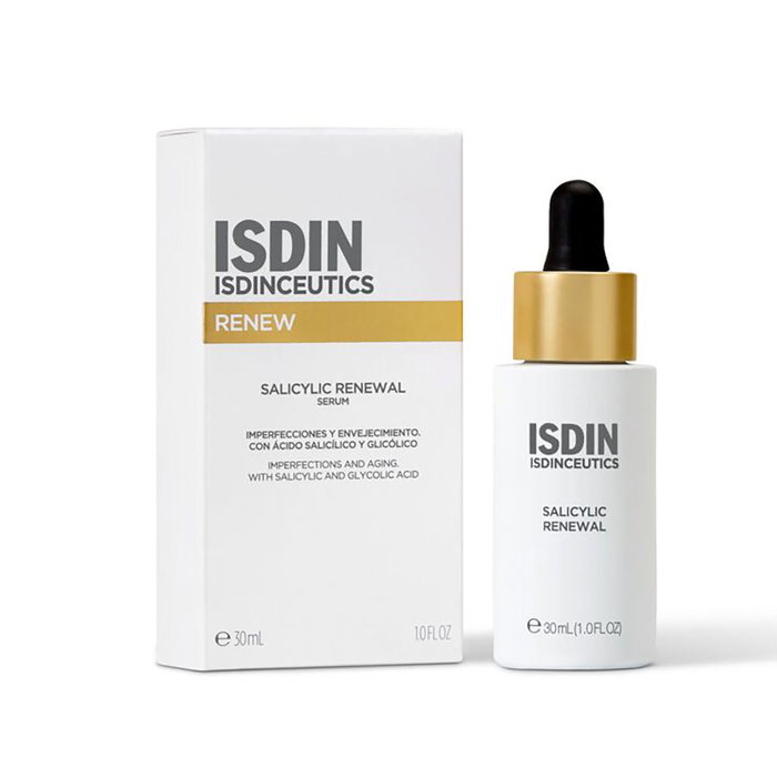Isdin ISDINCEUTICS Sérum Renouvellement Salicylique 30 ml Peau Mixte Grasse Imperfections Rides