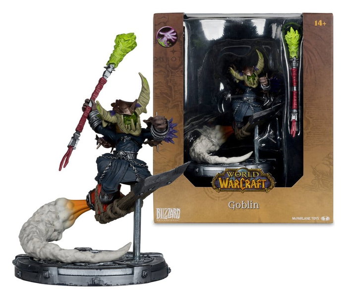 McFarlane Toys World of Warcraft Figurine Goblin Édition Limitée 1/12 McFarlane Toys World of Warcraft Figurine Goblin Édition Limitée 1/12