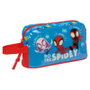 SAFTA Thermos isotherme Spidey Marvel pour petit-déjeuner avec compartiment à fermeture éclair et poignée - 21.5x6.5x12 cm