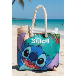 DISNEY Sac de plage Stitch 52x37x17 cm en nylon