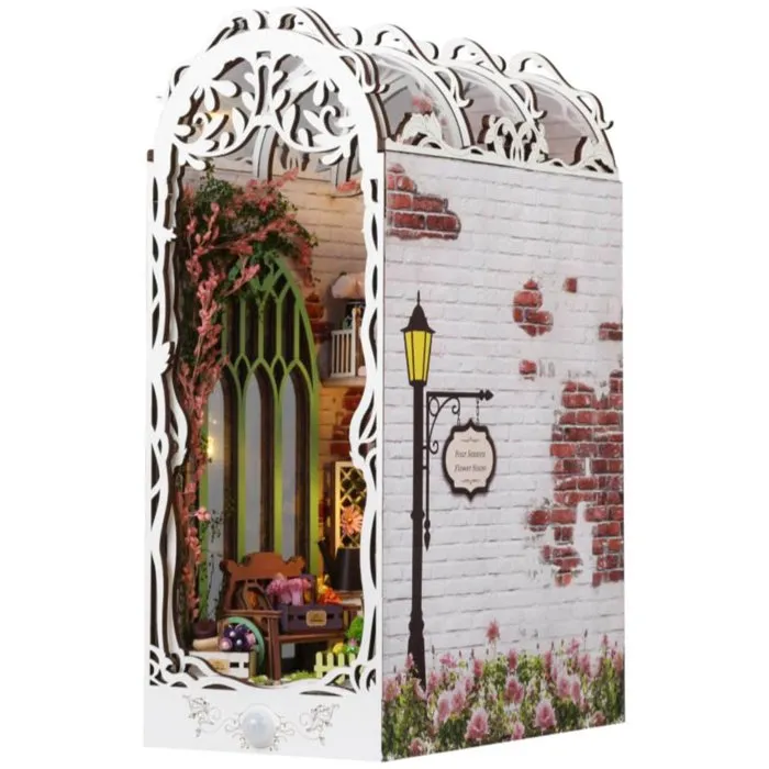 Book Nook Kit DIY Maquette 3D Serre Livre Maison Cosy Creanook Book Nook Kit DIY Maquette 3D Serre Livre Maison Cosy Creanook
