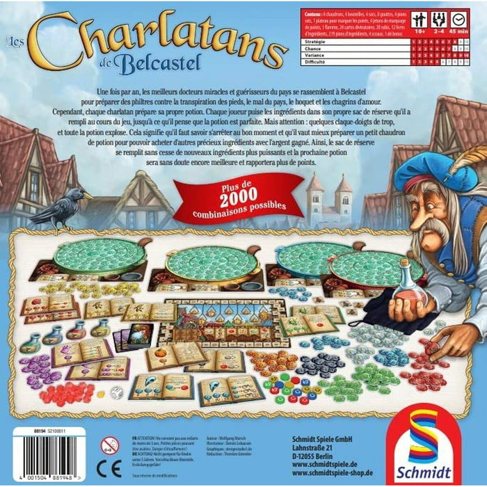 Schmidt Spiele Les Charlatans de Belcastel