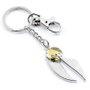 The Carat Shop Porte-clés Golden Snitch Harry Potter (plaqué argent)