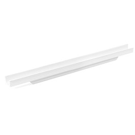 VIEFE Tirador de aluminium pour embutir Jey / Jey 2, Blanc mat, 697 mm