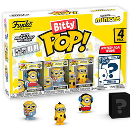 FUNKO Blister 4 figurines Bitty POP Minions Série 3
