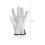 WOLFPACK LINEA PROFESIONAL Gants en cuir de fleur 9 pouces