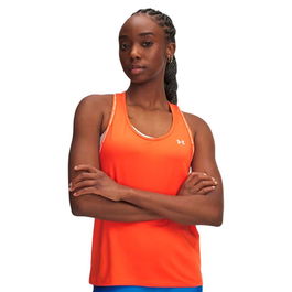 Maillot de Corps sans Manches pour Femme Under Armour Tech Knockout Orange Fitness 18-20 Ans