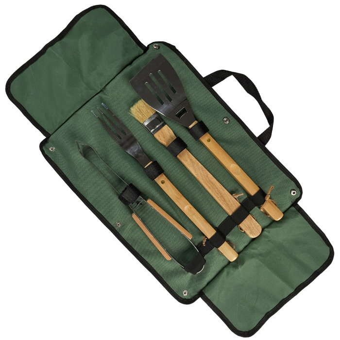 Cook Concept Kit de 4 ustensiles de barbecue avec mallette Cook Concept Kit de 4 ustensiles de barbecue avec mallette