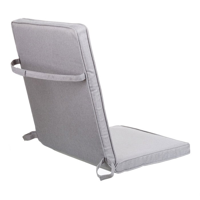 BigBuy Outdoor Coussin de chaise Gris 123 x 48 x 4 cm BigBuy Outdoor Coussin de chaise Gris 123 x 48 x 4 cm