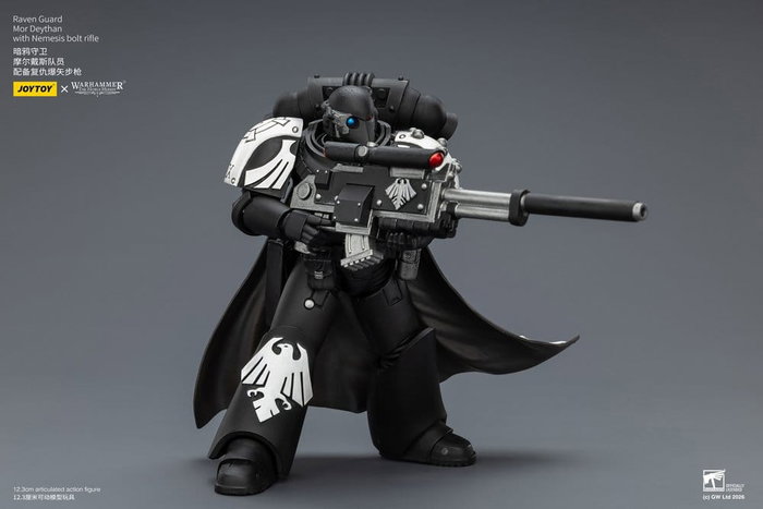 Joy Toy Warhammer 40,000 figurine Raven Guard Mor Deythan 12 cm Joy Toy Warhammer 40,000 figurine Raven Guard Mor Deythan 12 cm