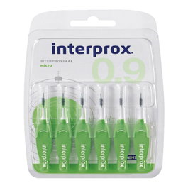 Interprox - Brossettes interdentaires - Micro blister de 6 unités - 4 g