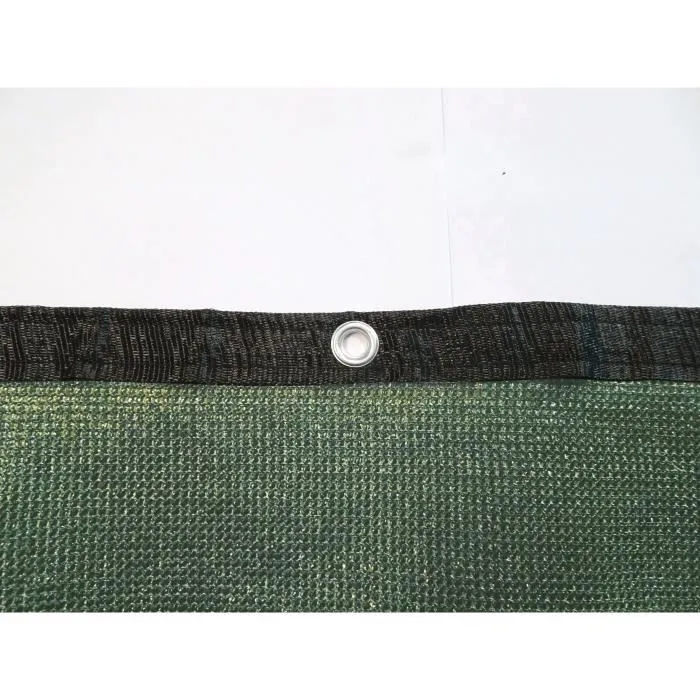 Nature Brise-vue occultant 5/5 1 x 3 m HDPE 350 g/m² - Vert kaki