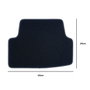 OCC Design Tapis sur mesure Volkswagen Golf VII (2012-2019) 5 pièces Bleu
