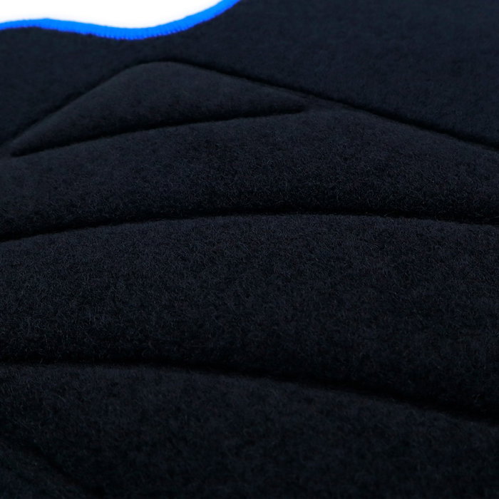 OCC Design Tapis sur mesure Volkswagen Golf VII (2012-2019) 5 pièces Bleu