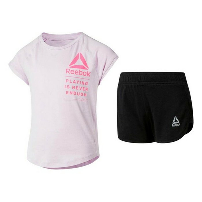 Ensemble de Sport pour Enfants Reebok G ES SS MONGLW BABY Rose 5 ans