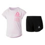 Ensemble de Sport pour Enfants Reebok G ES SS MONGLW BABY Rose 5 ans