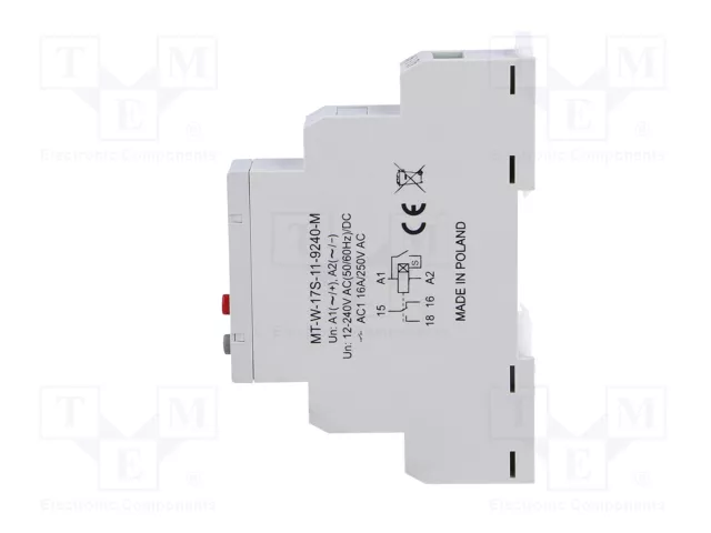 RELPOL Relais de temps numérique SPDT 12-240V AC/DC RELPOL Relais de temps numérique SPDT 12-240V AC/DC