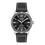 Boss 1513898 - Montre Homme avec Bracelet en Cuir Noir