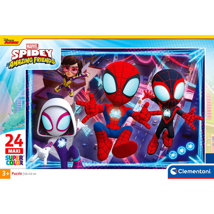 CLEMENTONI Puzzle Maxi Spidey Marvel 24 pièces