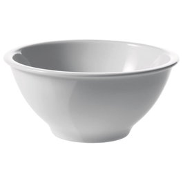 Alessi AJM28/54 PLATEBOWLCUP - Jeu de coupes à dessert en porcelaine blanche, 4 pièces - Conçu par Jasper Morrison