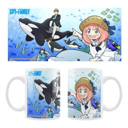 Sakami Merchandise Mug Spy x Family Sea Animals en céramique de 0,32 L