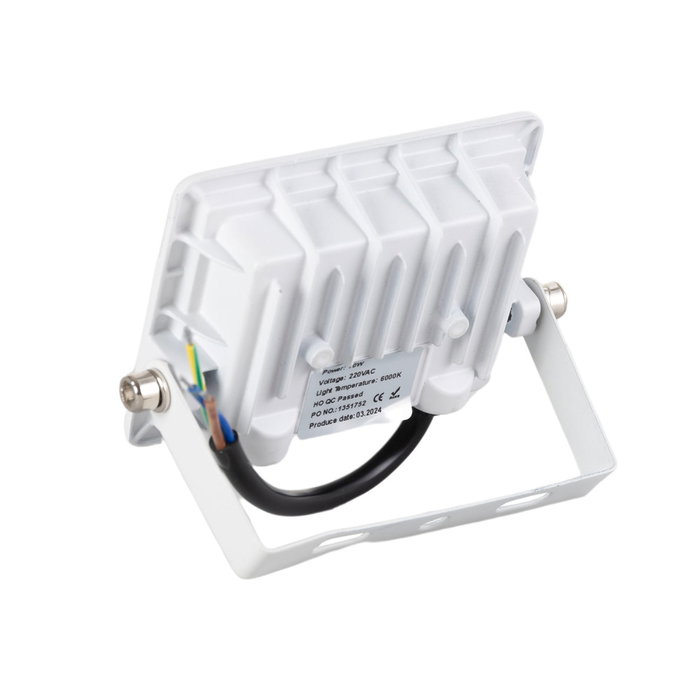 Projecteur LED 10W 800Lm 6000K IP66 Dimmable Blanc