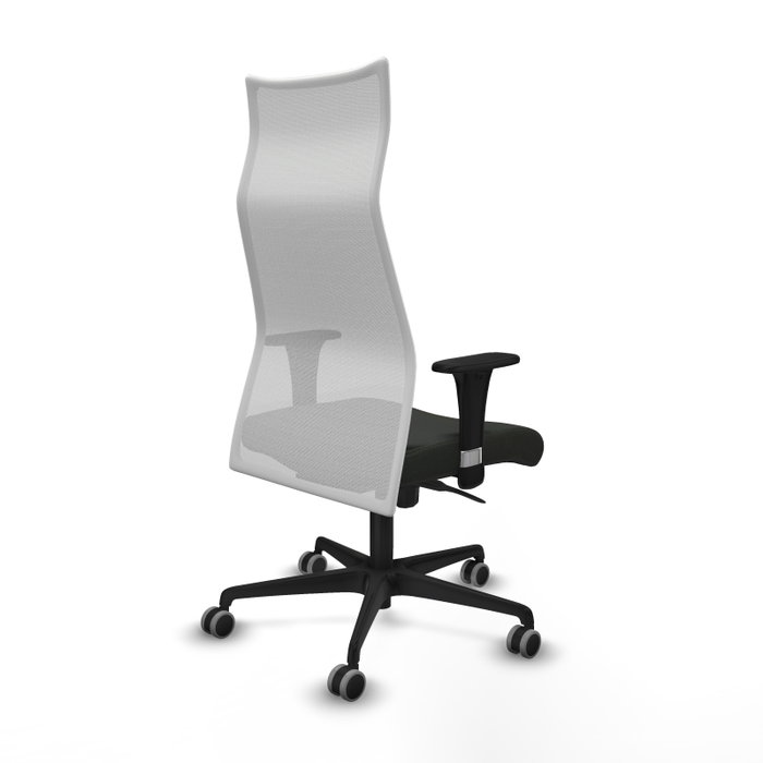 Piqueras y Crespo Chaise de Bureau Albacete XL Noir et Blanc Piqueras y Crespo Chaise de Bureau Albacete XL Noir et Blanc