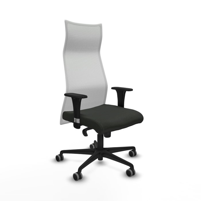 Piqueras y Crespo Chaise de Bureau Albacete XL Noir et Blanc Piqueras y Crespo Chaise de Bureau Albacete XL Noir et Blanc