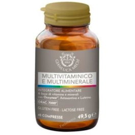 Gianluca Mech Multivitamin And Multimineral 30 comprimés - Complément alimentaire vitamines et minéraux