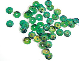 Innspiro Paillettes aurora boreale vert 7mm 500g