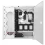 Corsair CC-9011243-WW 5000D RGB Airflow - Boîtier PC Moyen-tour Blanc avec 3 Ventilateurs AF120 RGB Elite, Nœud d'Éclairage iCUE PRO et Panneau Latéral en Verre Trempé