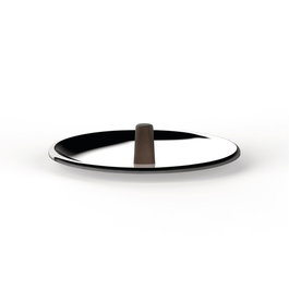 Alessi PU200/16 - Tapa de Edo de 16 cm en Acier Inoxydable 18/10 - Couvercle avec Pommeau - Conception Patricia Urquiola